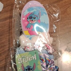 Stitch Hairbrush & Hair ties